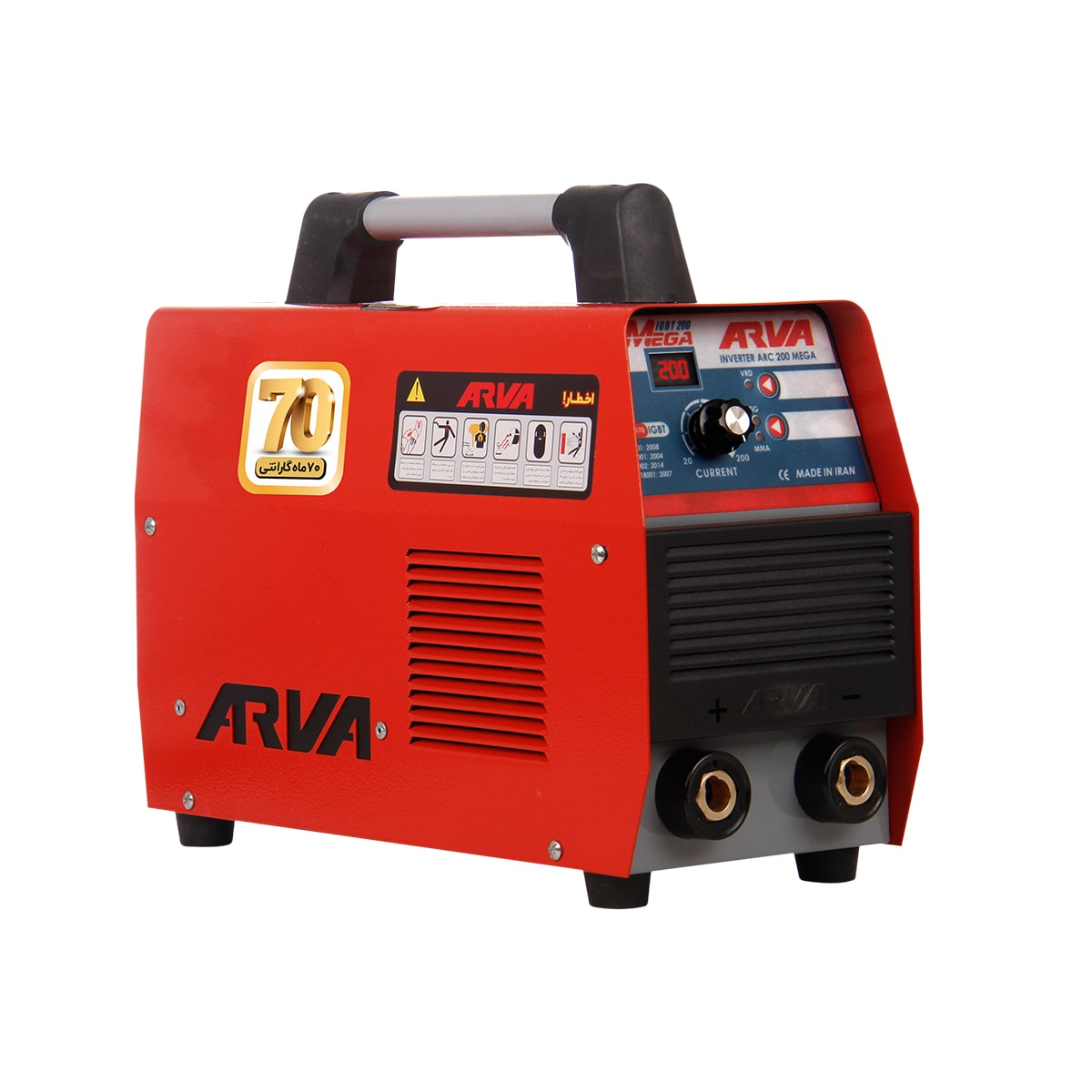 Mega-welding-inverter-model-2170-5 دستگاه جوش آروا۲۱۷۰